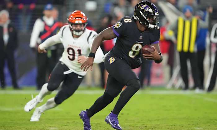 Baltimore Ravens QB Lamar Jackson